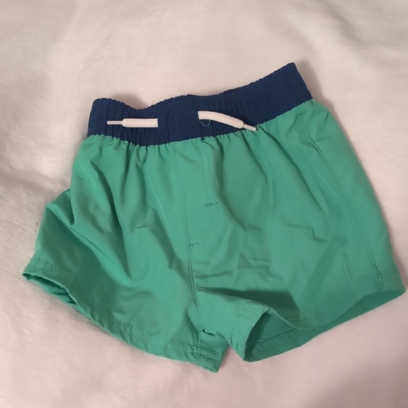 wonder nation Other - Wonder Nation Blue and Green Swim Shorts 12 Month